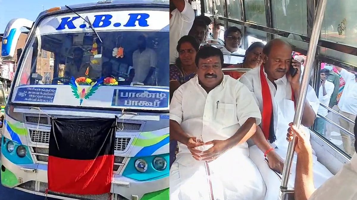 முதலமைச்சர் மு.க.ஸ்டாலினின் பிறந்தநாளை முன்னிட்டு இலவச பேருந்து சேவை - புதுச்சேரி தி.மு.கவினர் அசத்தல்!