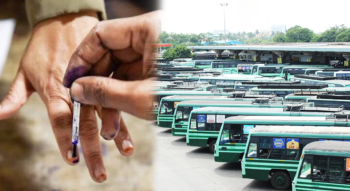 வாக்களிக்க ஊருக்கு செல்பவர்களுக்கு மகிழ்ச்சி செய்தி: 500 சிறப்பு பேருந்துகளை இயக்கும் போக்குவரத்து கழகம்!