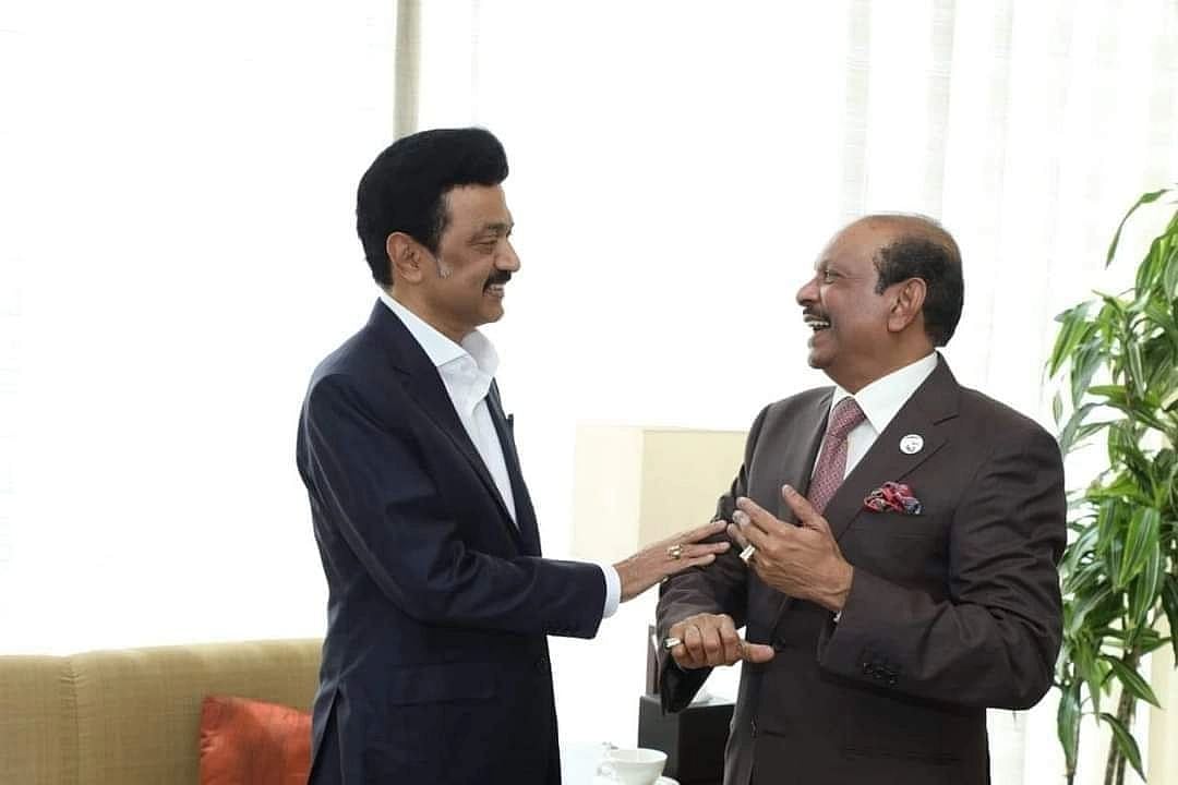 முதல்வர் மு.க.ஸ்டாலினை துபாயில் சந்தித்த யூசுப் அலி.. இவர் யார் தெரியுமா?