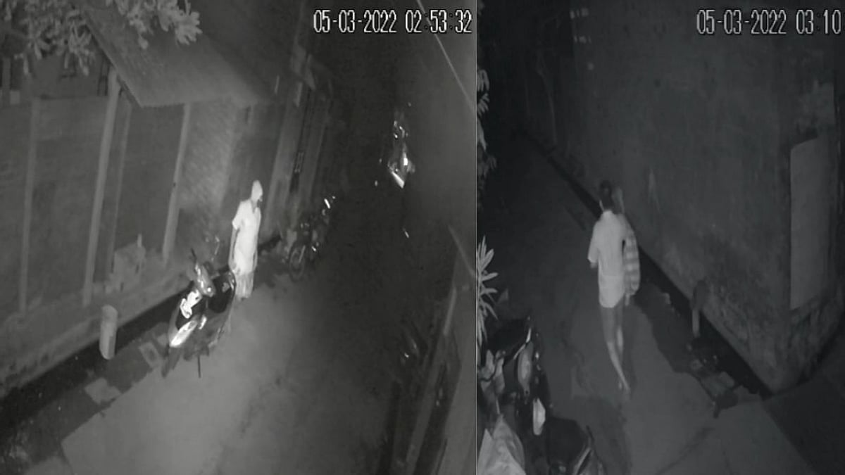 மங்கி குல்லா அணிந்து செயின், பாத்திரம், துணிகள் திருட்டு: அதிகாலையில் கைவரிசையை காட்டிய திருடனுக்கு வலை!