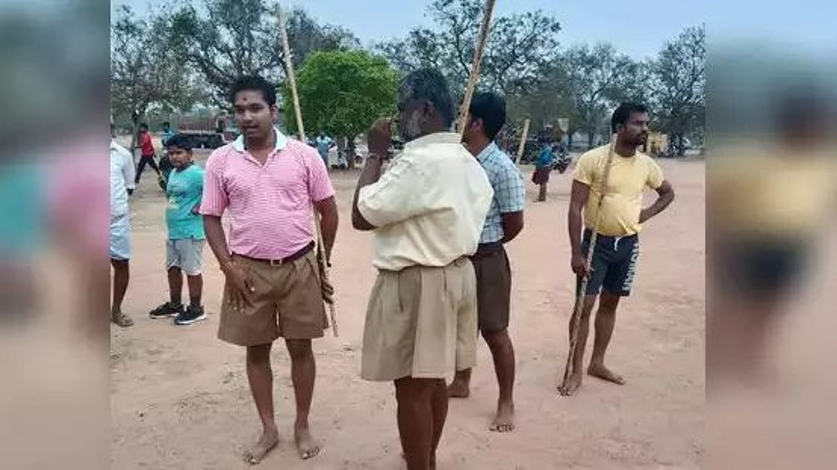 “உங்களுக்கு இங்க என்ன வேலை?” : RSS இயக்கத்தைச் சேர்ந்தவர்களை விரட்டியடித்த கடலூர் மக்கள் - பின்னணி என்ன?