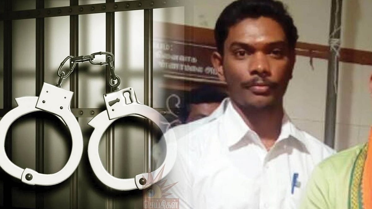 நிதியமைச்சர் PTR பெயரில் முதல்வர் பற்றி அவதூறு.. பாஜக நிர்வாகிக்கு ‘காப்பு’ மாட்டி அதிரடி காட்டிய போலிஸ்!