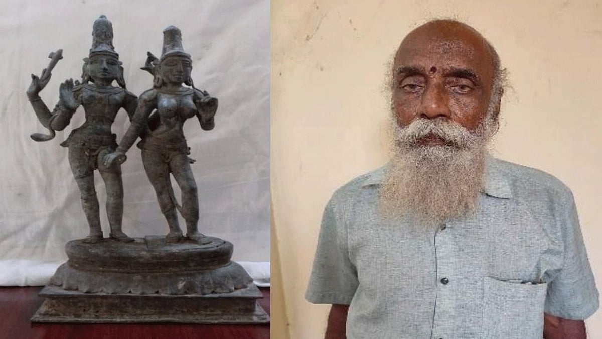 கருவறைக்கு சிலையை பதுக்கி விற்க முயற்சி; சீர்காழி குருக்கள் கைது; 2 சிலைகள் மீட்பு!