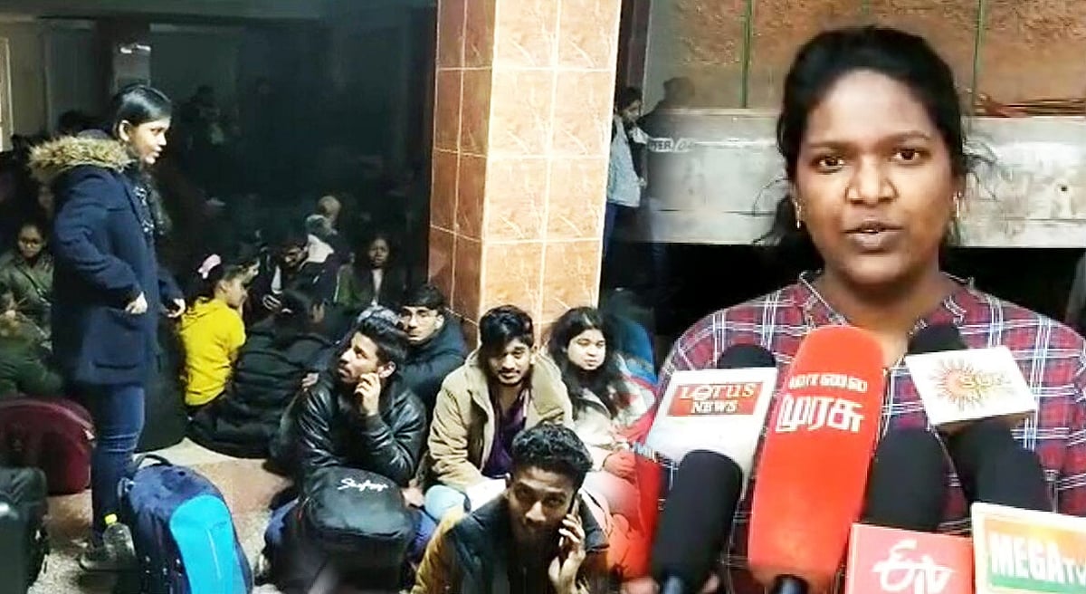 “மாணவர்களிடையே இன பாகுபாடு.. கழிவறையை சுத்தம் செய்தால்தான் விமான இருக்கை”: தமிழக மாணவிக்கு நேர்ந்த அவலம்!