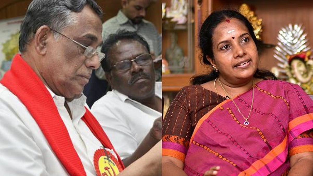 “கேள்வி கேட்க என்ன அருகதை இருக்கிறது..?” : வாயை கொடுத்து வாங்கிக் கட்டிக் கொண்ட வானதி - கோவை MP பதிலடி!