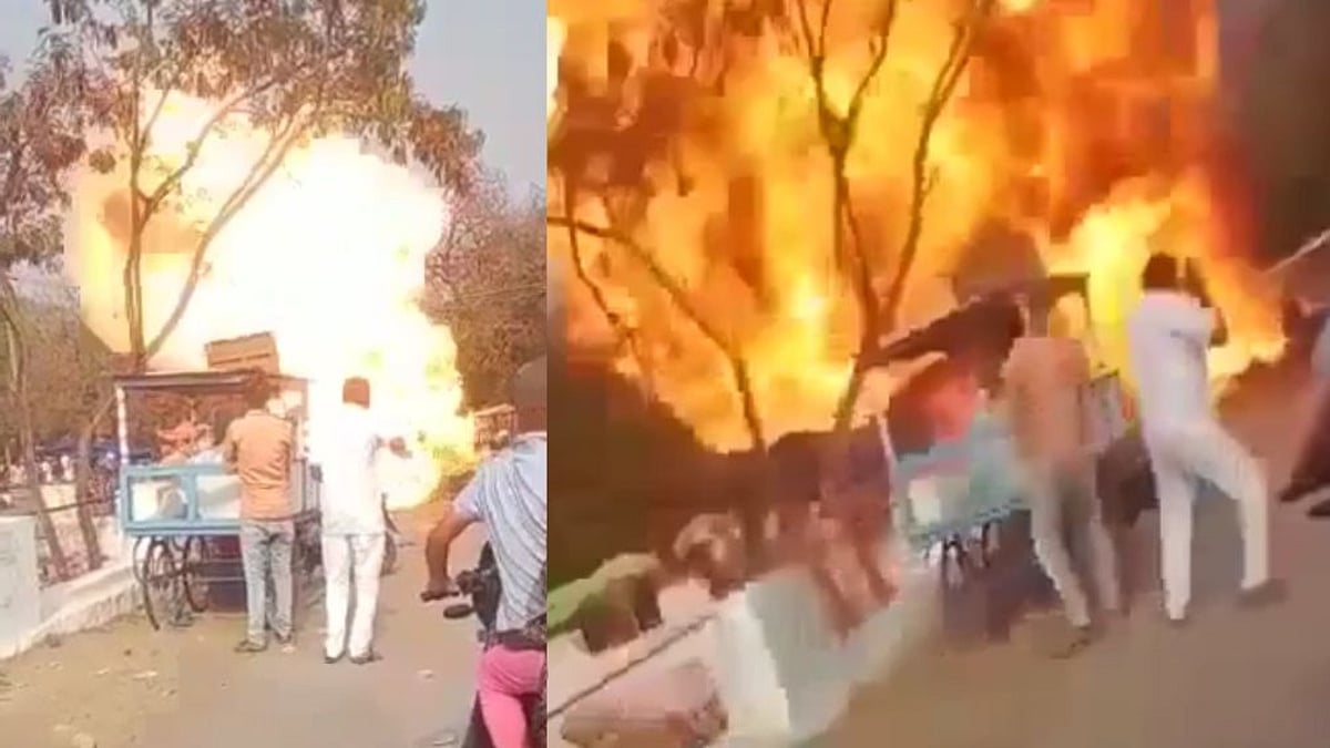 மைசூர் டூ ஆந்திரா.. நான் ஸ்டாப்பாக பைக்கில் வந்த இளைஞர்.. பூஜை போடும் நேரத்தில் வெடித்து சிதறிய புல்லட்!