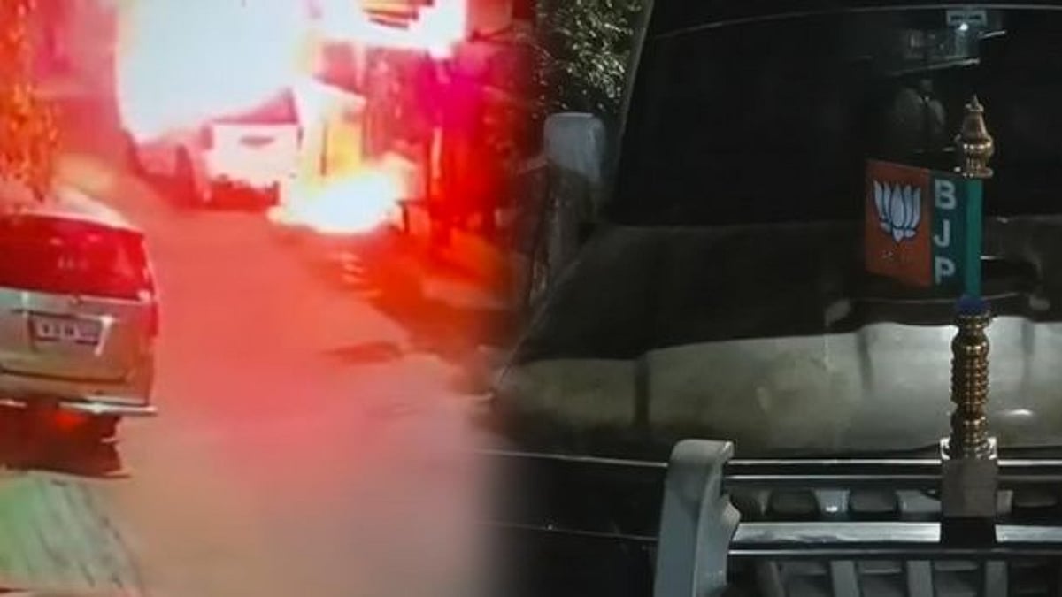 சொந்த காருக்கு தானே தீ வைத்துவிட்டு நாடகமாடிய பா.ஜ.க நிர்வாகி : ‘காப்பு’ மாட்டி சிறையில் தள்ளிய போலிஸ் !