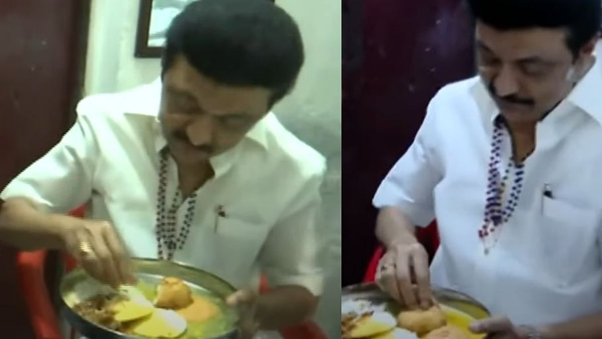 ”காரம்தான் கொஞ்சம் தூக்கலா இருக்கு” - குறவர் இல்லத்தில் கறிக்குழம்பு, இட்லி உண்ட முதல்வர் மு.க.ஸ்டாலின்!