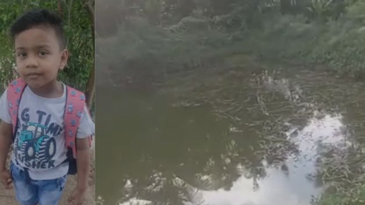 விடுமுறைக்காக மாமா வீட்டிற்கு வந்த சிறுவன்.. மீன் பண்ணை குட்டையில் மூழ்கி பரிதாப பலி