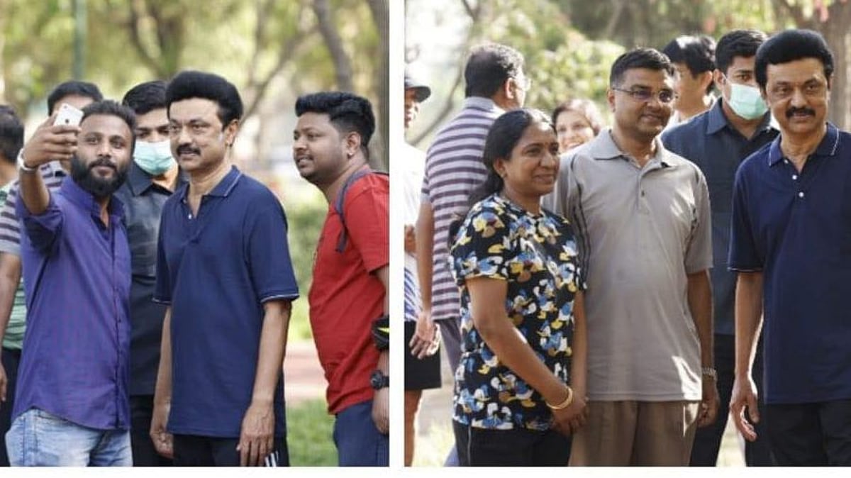 டெல்லியில் நடைப்பயிற்சி மேற்கொண்ட முதல்வர் மு.க.ஸ்டாலின்.. ஆர்வமுடன் செல்ஃபி எடுத்துக் கொண்ட இளைஞர்கள்!