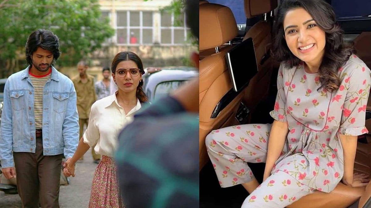 சண்டைக்காட்சியின் போது ஆற்றுக்குள் பாய்ந்த கார்.. சமந்தா, விஜய் தேவர்கொண்டா காயம் : படக்குழு பகீர் தகவல்!