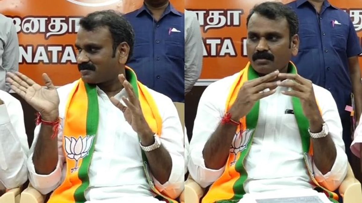 ”பெஸ்ட் புதுச்சேரியா? அதுலா மறந்துட்டாங்க..” - பிரஸ் மீட்டில் உளறிய எல்.முருகன்.. 