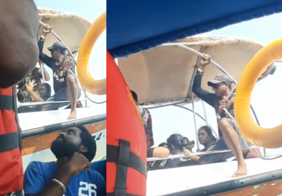 ”முடிந்தால் நீங்க கன்னடத்தில் பேசுங்கள் பார்ப்போம்” - கோவாவில் படகு சவாரியின் போது சவால் விட்ட பெண்!