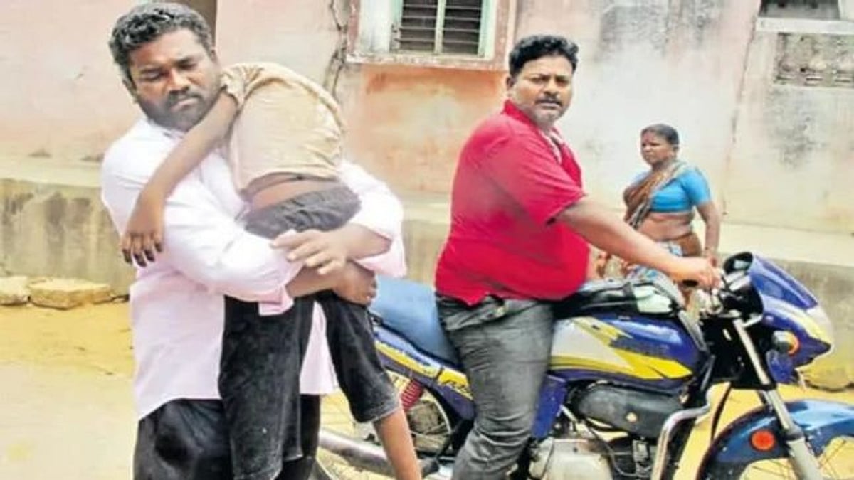 பத்தே நாளில் அடுத்த அவலம்.. மகனின் உடலை பைக்கில் எடுத்து சென்ற தந்தை; வடமாநிலமாக மாறியதா ஆந்திரா?