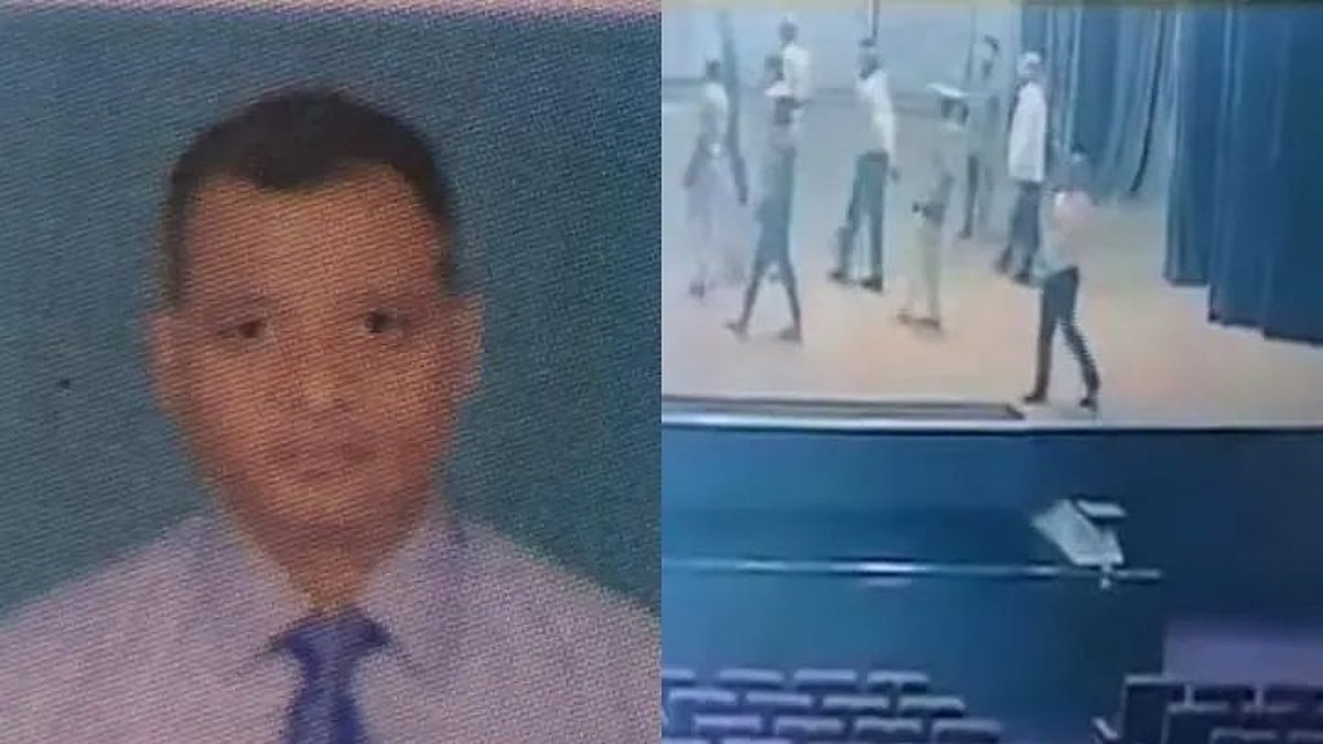 கால் இடறி விழுந்து பலியான புலனாய்வு அதிகாரி: தெலங்கானாவில் பாதுகாப்பு பணியை ஆய்வு செய்தபோது நேர்ந்த சோகம்