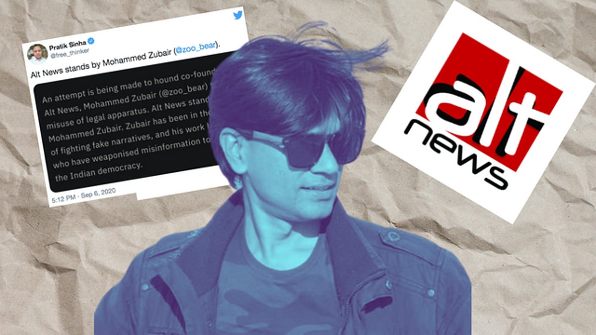 “வலதுசாரி கும்பலுக்கு பதிலடி கொடுத்தது தவறா? - Alt News நிர்வாகி முகமது ஜுபைர் கைது” : நடந்தது என்ன?