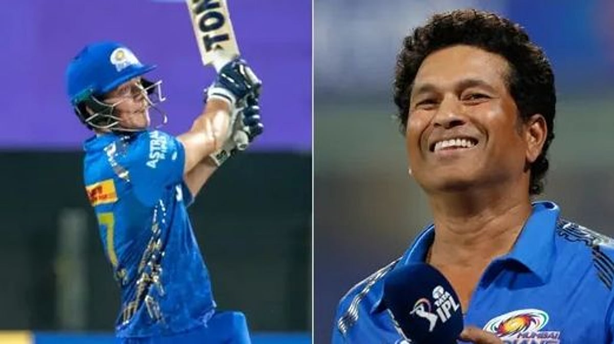 ”சச்சின்-னுடன் பைத்தியக்காரத்தனமான முதல் சந்திப்பு”.. மனம் நெகிழ்ந்து பேசிய மும்பை அணி இளம் வீரர்!