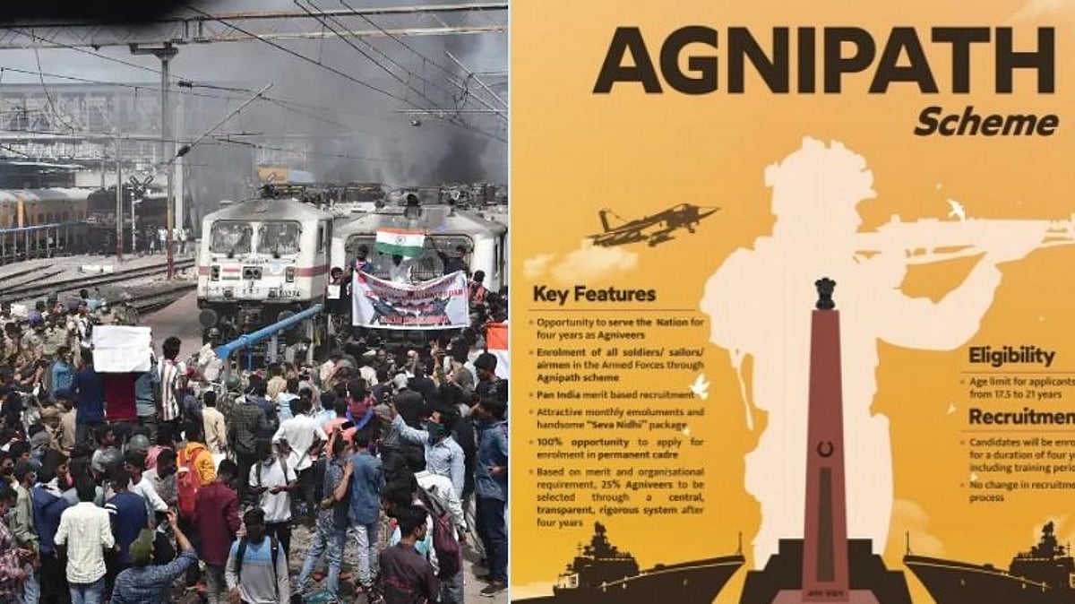 ‘அக்னிபாத்’ நாட்டைப் பாதுகாக்கவா?; பா.ஜ.க.வுக்கு ஆள் எடுக்கவா? : அரசியல் சாயம் பூசியது யார்? - முரசொலி!