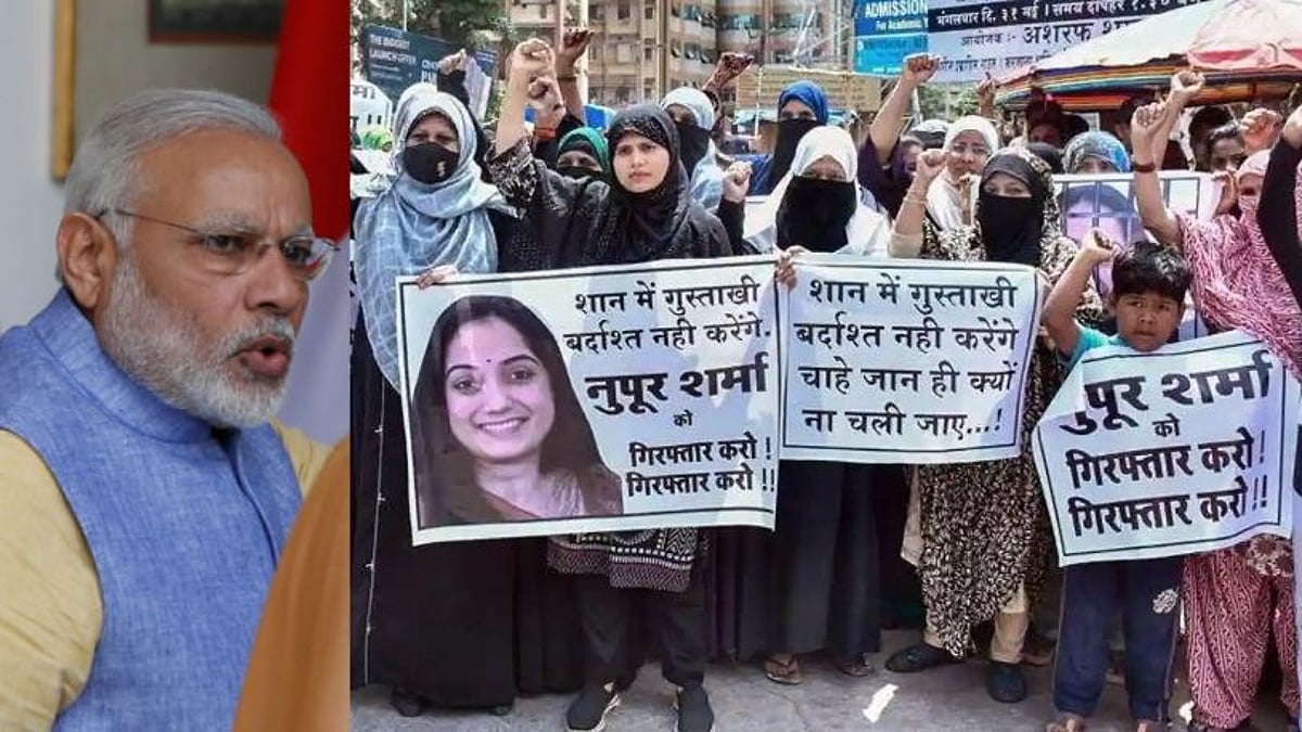 நபிகள் பற்றி வெறுப்பு பேச்சு.. உலகம் முழுவதும் வலுக்கும் எதிர்ப்பு: விழிபிதுங்கி நிற்கும் மோடி!