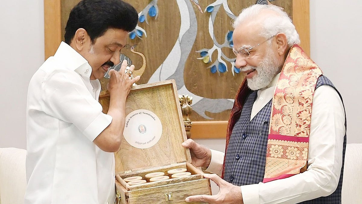 பிரதமர் மோடிக்கு முதலமைச்சர் மு.க.ஸ்டாலின் வழங்கிய தமிழகத்து மரபு தானியங்கள் என்ன தெரியுமா?