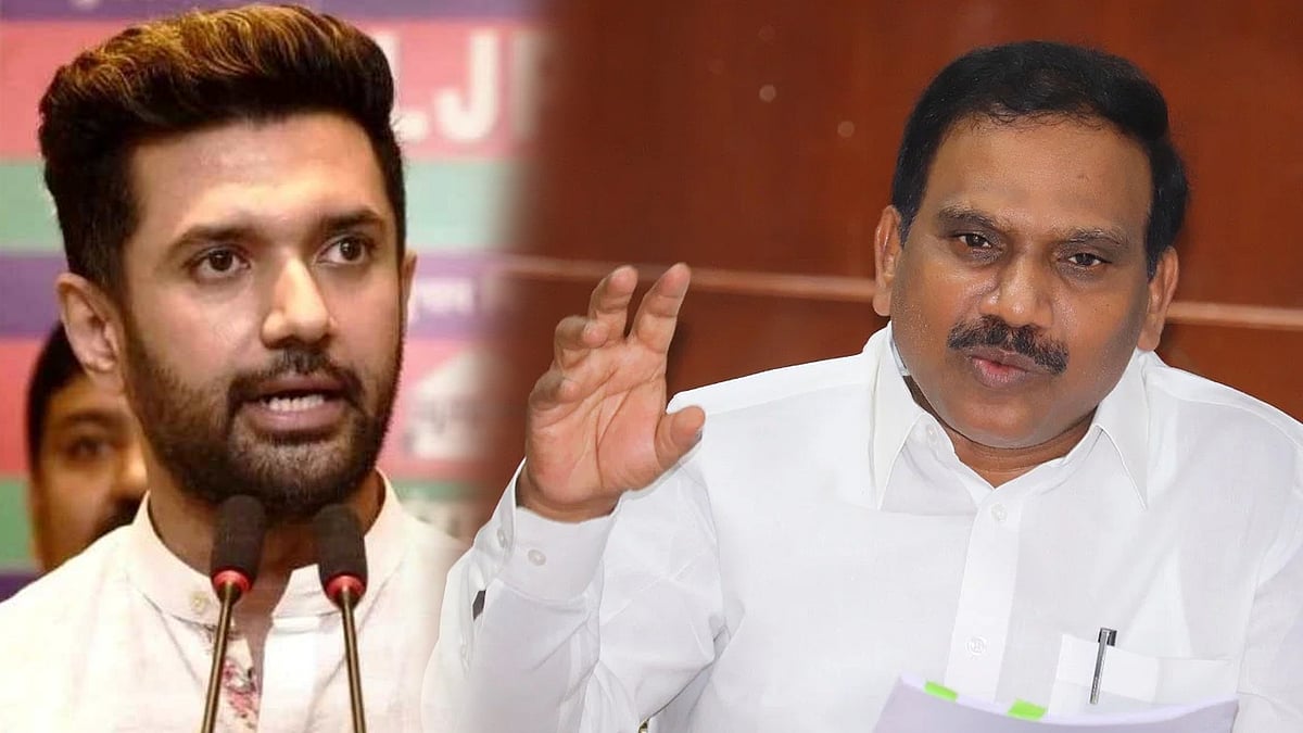 ”பாஜகவுக்கான B-Team அரசியலை பீகாரோடு நிறுத்திக்கொள்ளுங்கள்”..  சிராக் பாஸ்வானுக்கு ஆ.ராசா MP எச்சரிக்கை!