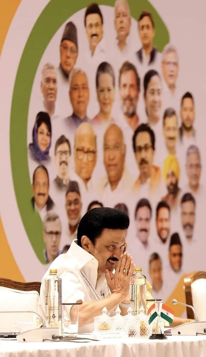 “வெற்றி உறுதி.. இப்போதே எனது வாழ்த்து!” - மும்பை இந்தியா கூட்டணி  கூட்டத்தில் முதல்வர் மு.க.ஸ்டாலின் !