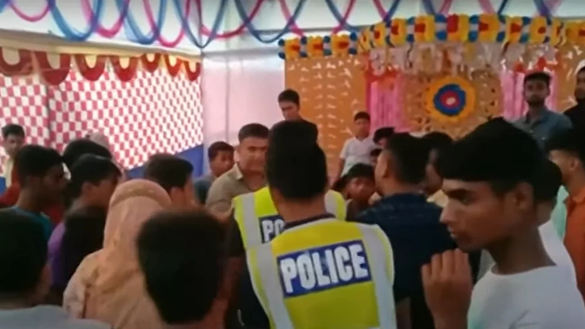 নরসিংদীর রায়পুরার ঘটনাস্থল।