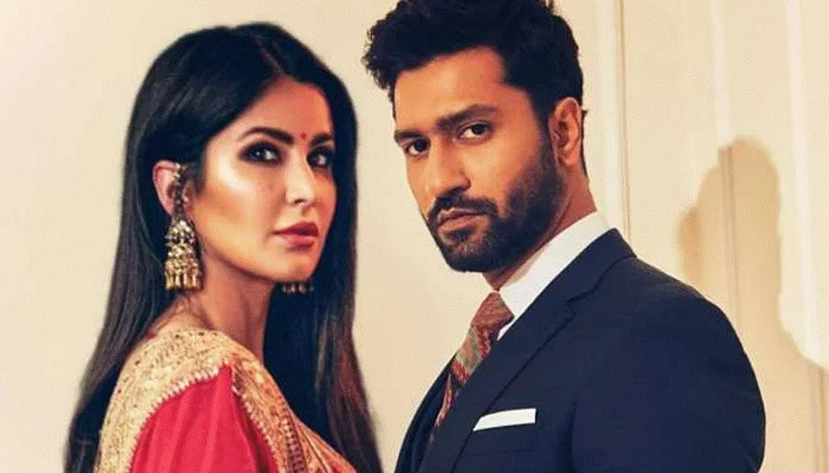ক্যাটরিনা কাইফ ও ভিকি কৌশল।