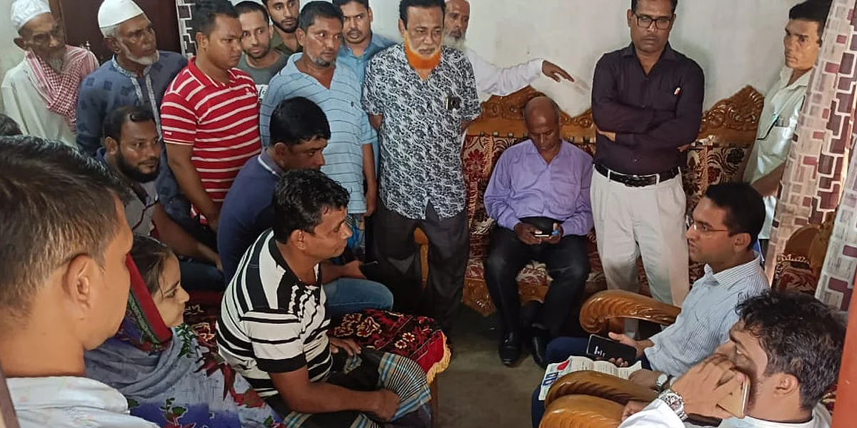 বাল্যবিয়ের আয়োজন করায় ভ্রাম্যমাণ আদালতের অভিযান।