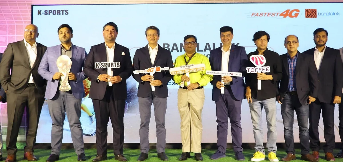 কে-স্পোর্টসের সঙ্গে সাব-লাইসেন্সিং চুক্তির মাধ্যমে কাতার ওয়ার্ল্ড কাপ ২০২২-এর একক স্বত্ব পায় বাংলালিংক