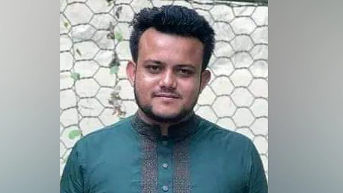 ছাত্রলীগ নেতা সজিব আহমেদ।