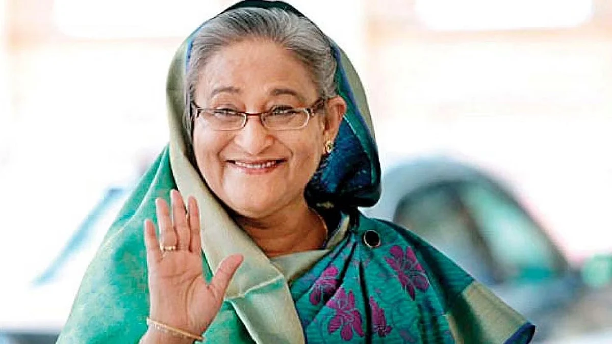 প্রধানমন্ত্রী শেখ হাসিনা।