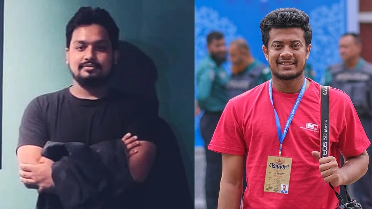 ঢাবি ফটোগ্রাফিক সোসাইটির সভাপতি কামরুল ও সম্পাদক আসিফ।