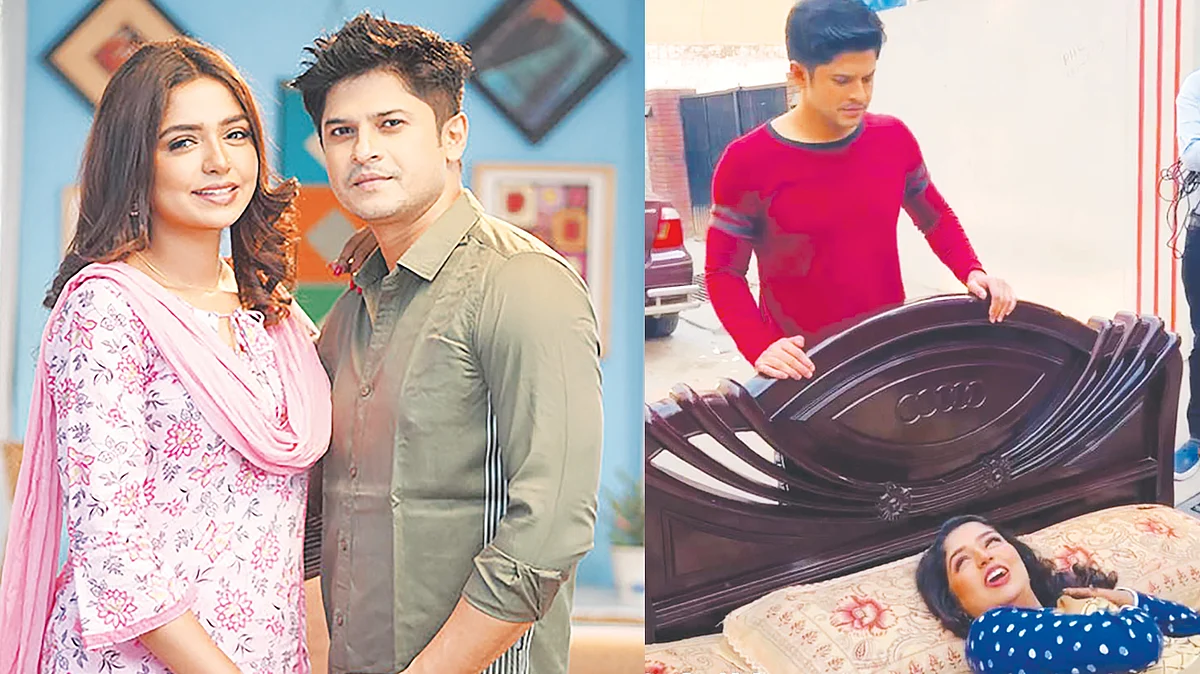 নিলয় আলমগীর ও হিমি।