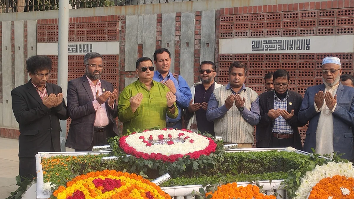 কোকোর কবরে ইউট্যাব ও জেডআরএফ’র শ্রদ্ধাঞ্জলি