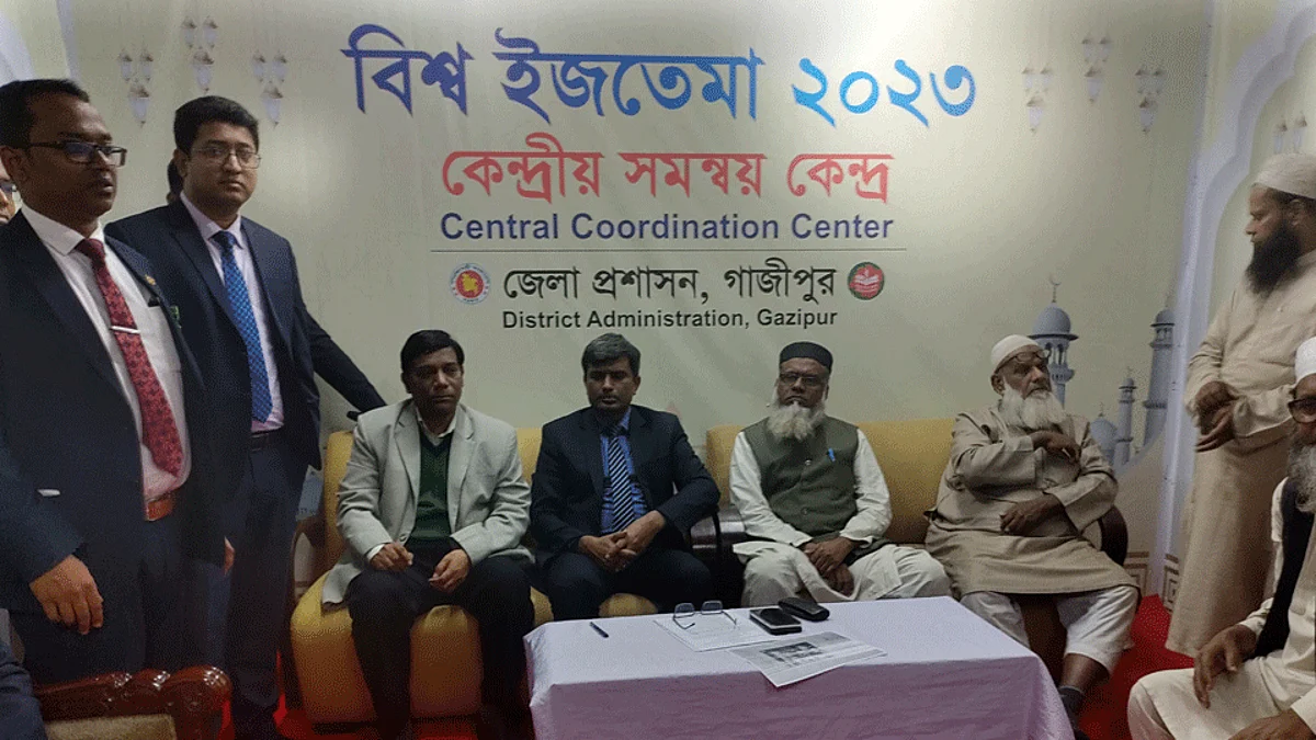 প্রশাসনের কাছে বিশ্ব ইজতেমার মাঠ হস্তান্তর