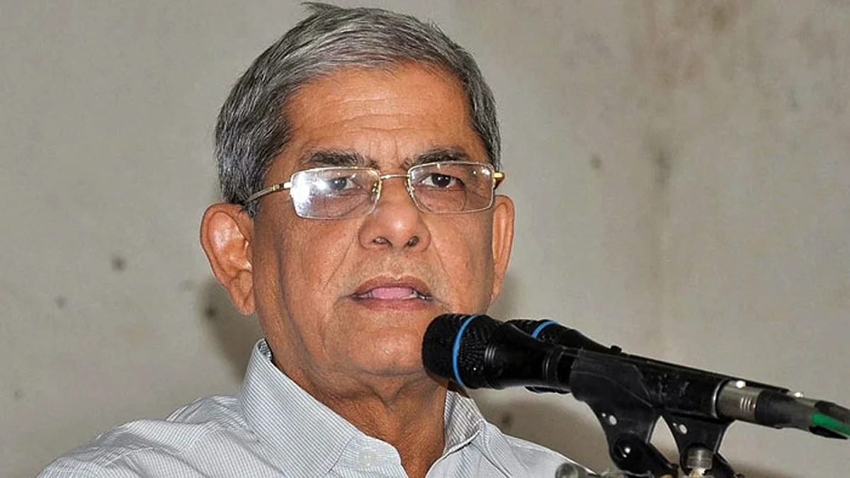 মির্জা ফখরুল ইসলাম আলমগীর।