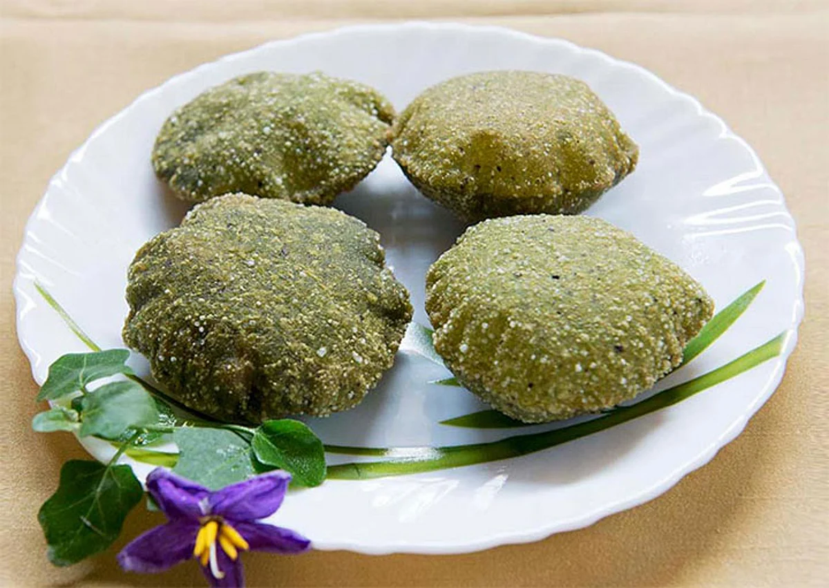 முள்ளு முருங்கை இலை வடை