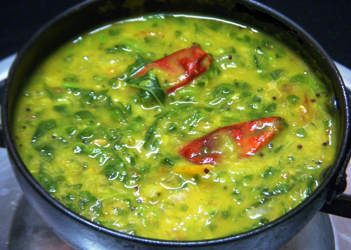 பசலைக் கீரை கூட்டு