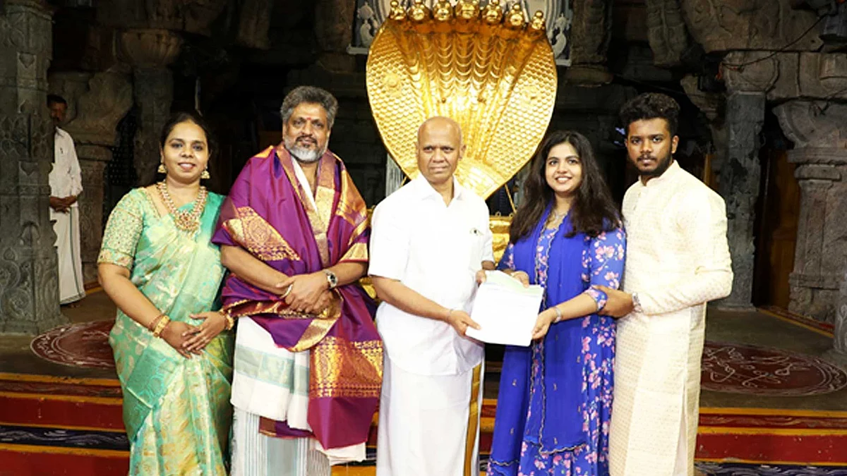 திருப்பதி கோயிலுக்கு இஸ்லாமியர் ரூ 1.02 கோடி நன்கொடை!