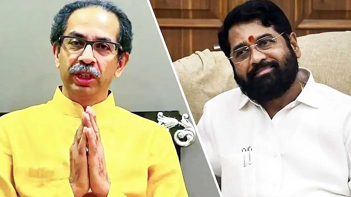 Uddhav Thackeray and Eknath Shinde