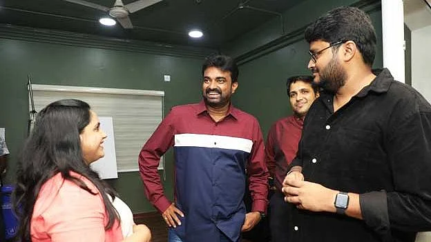 ஏ.எல்.விஜய், சைந்தவி மற்றும் பிரபலங்கள்