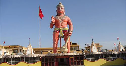 மிகப் பெரிய அனுமான் விக்ரகம்