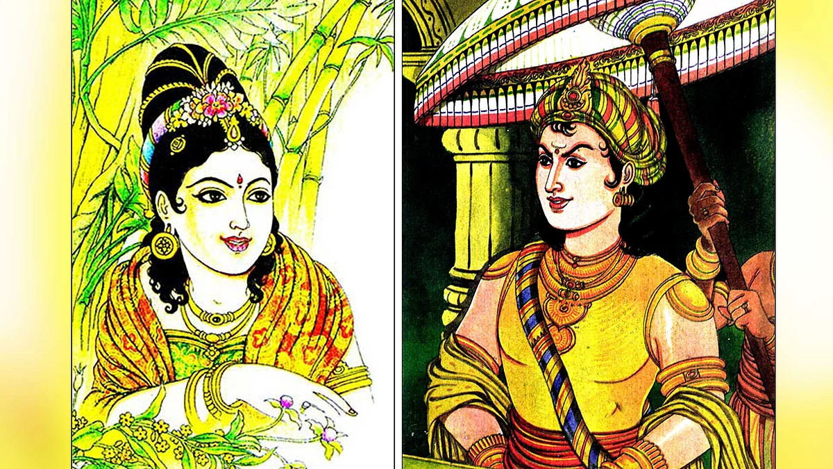 1) Kundhavai, 2) Arulmozhivarman