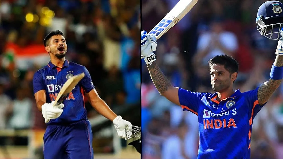 sreyas iyer and surya kumar yadav