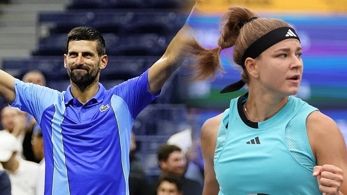 யு.எஸ். ஓபன்: ஜோகோவிச், கரோலினா மூன்றாவது சுற்றுக்கு முன்னேறினர்!