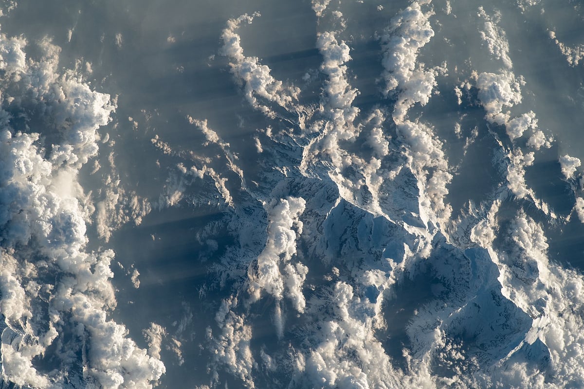 விண்வெளி வீரர் வெளியிட்ட இமயமலை படம்: இணையத்தில் வைரல்!