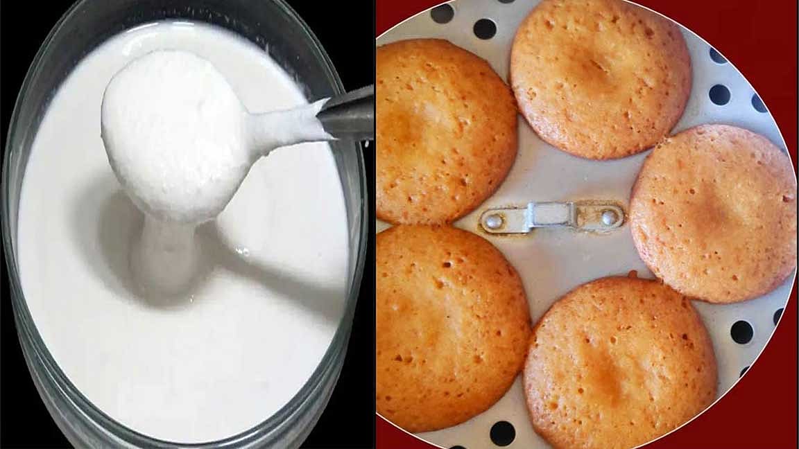 இட்லி மாவு கேக்!