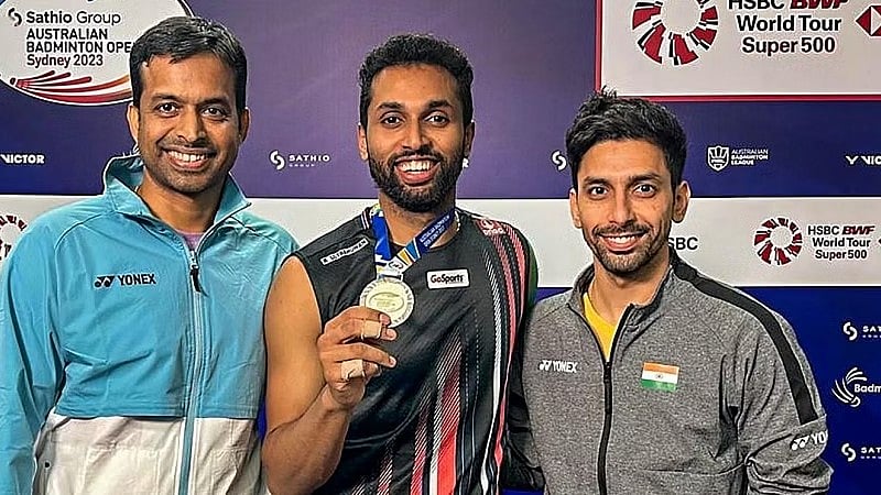 ஆஸி.ஓபன் பாட்மிண்டன்: வெள்ளி வென்றார் பிரணாய்