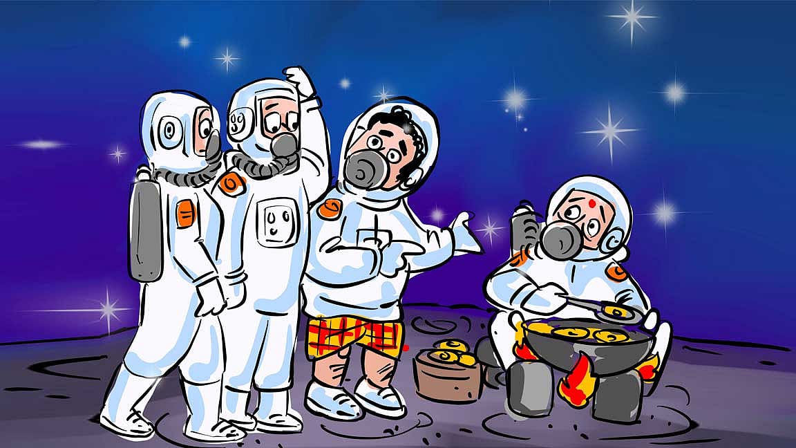 நிலவில் தேனிலவு!